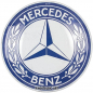 Preview: Blechschild Mercedes rund 1